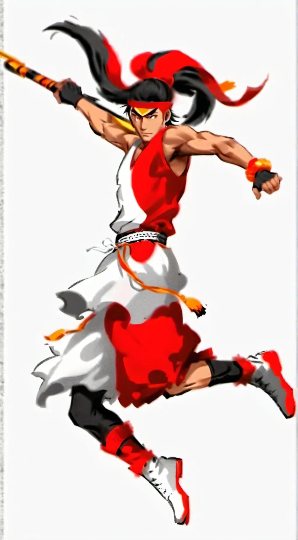 ai character: PyroMan background