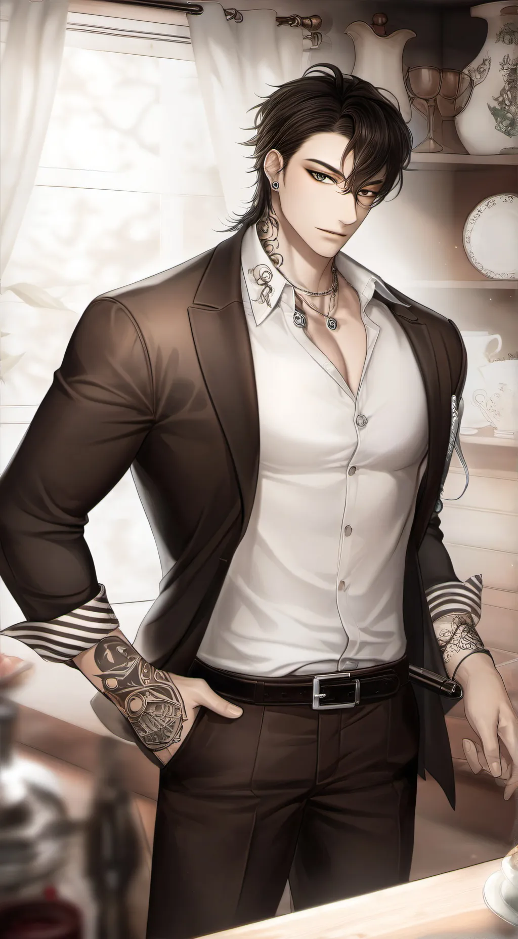 ai character: Vander Castelo  background