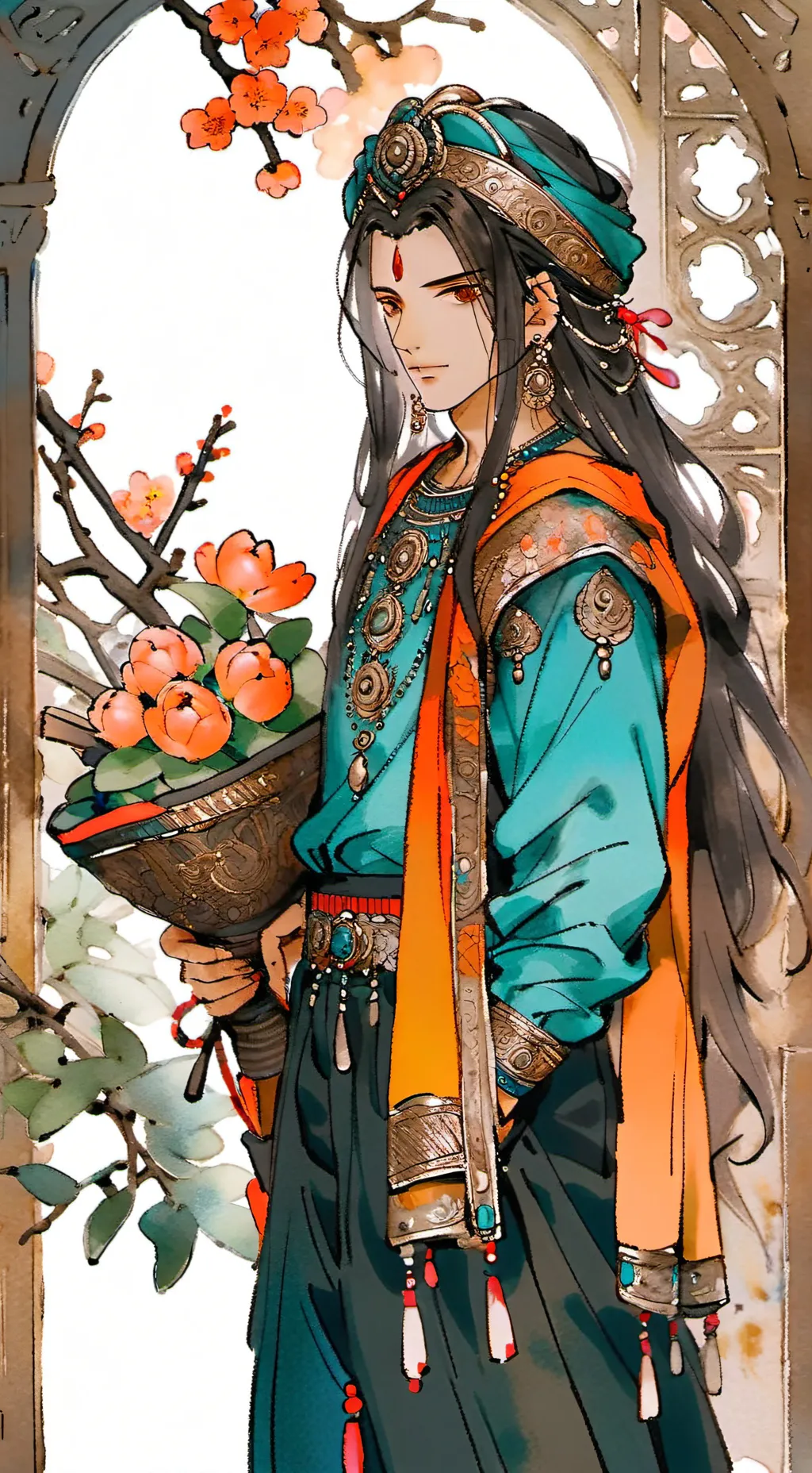 ai character: Aandrea background