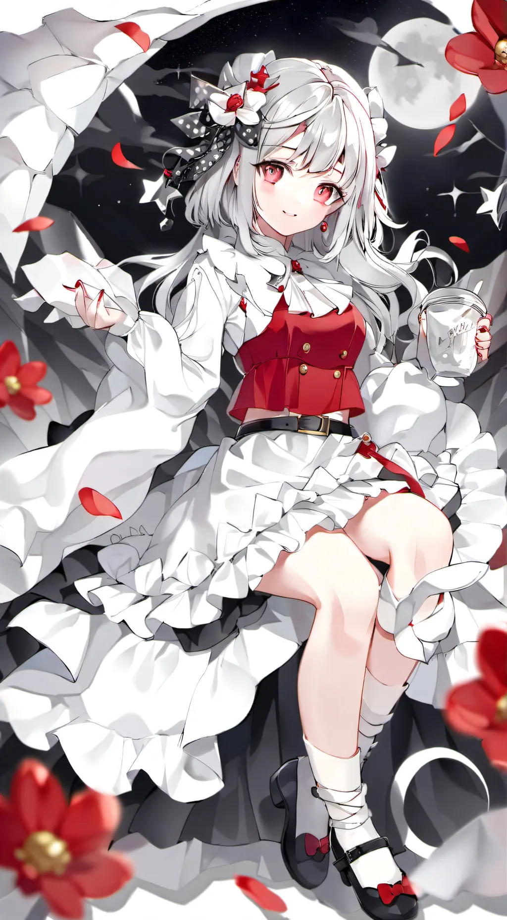 ai character: Luna Starbright background