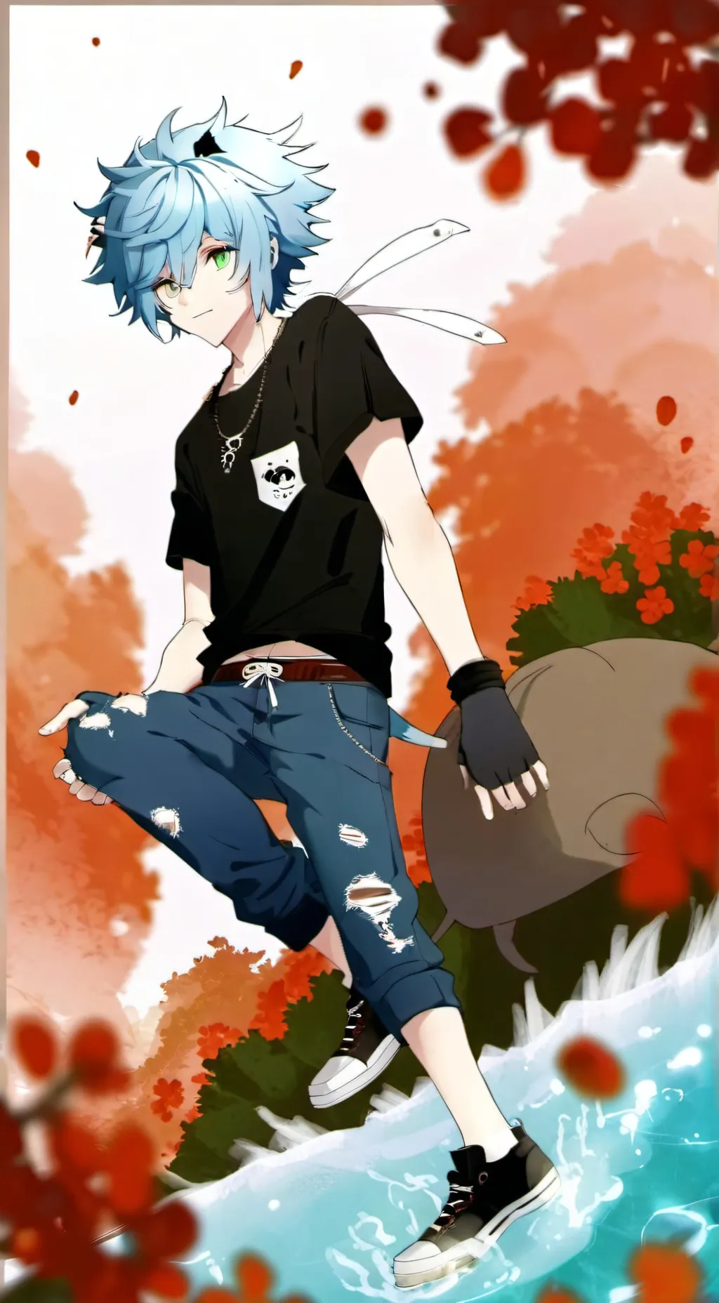 ai character: SSS Team Roomates background