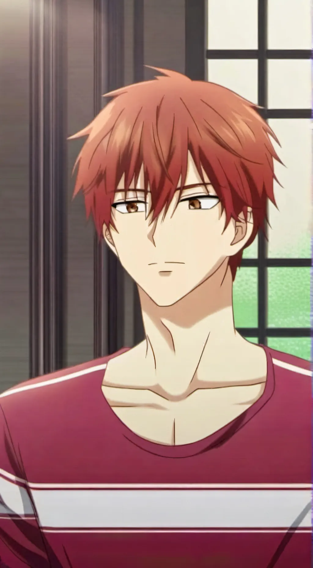 ai character: Kyo Sohma background