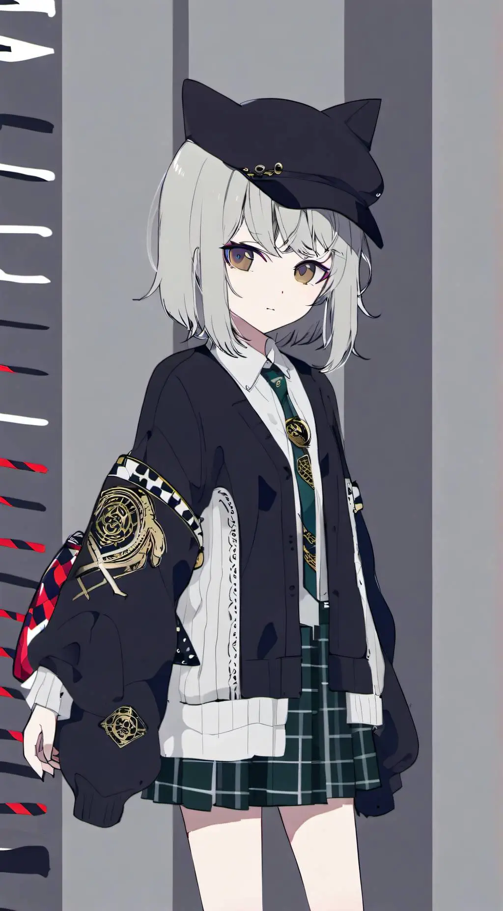 ai character: Misaki Hoshino background