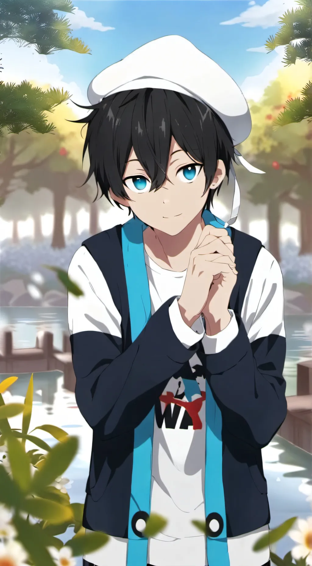 ai character: Matías  background