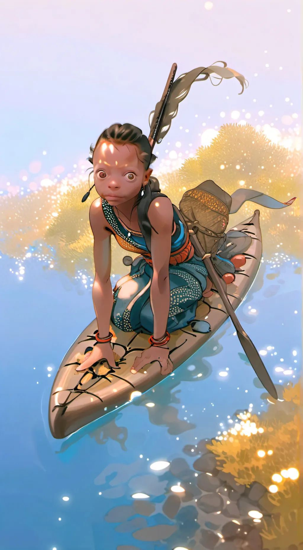 ai character: " Yara " background