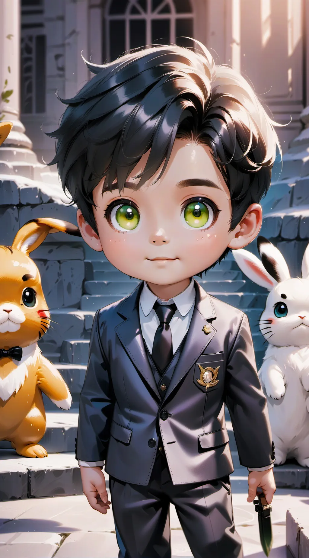 ai character: Max background