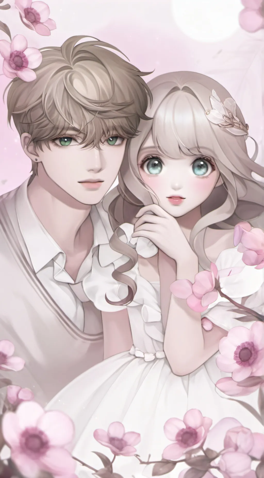 ai character: Leo and Sara background