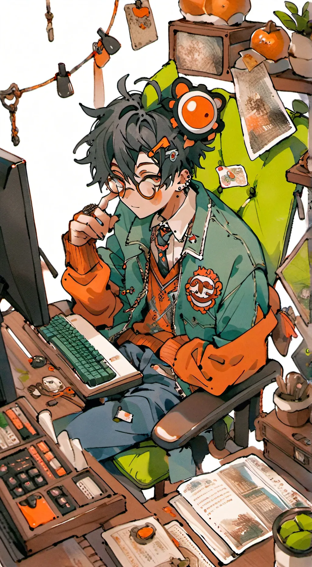 ai character: Solarball ships! background