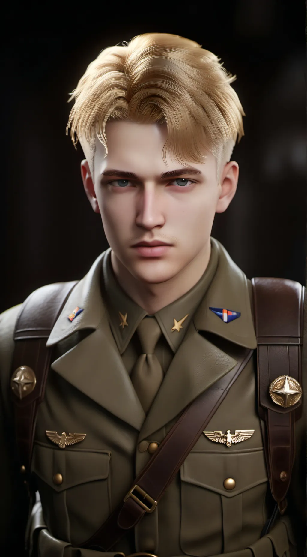 ai character: Eddie moose  background