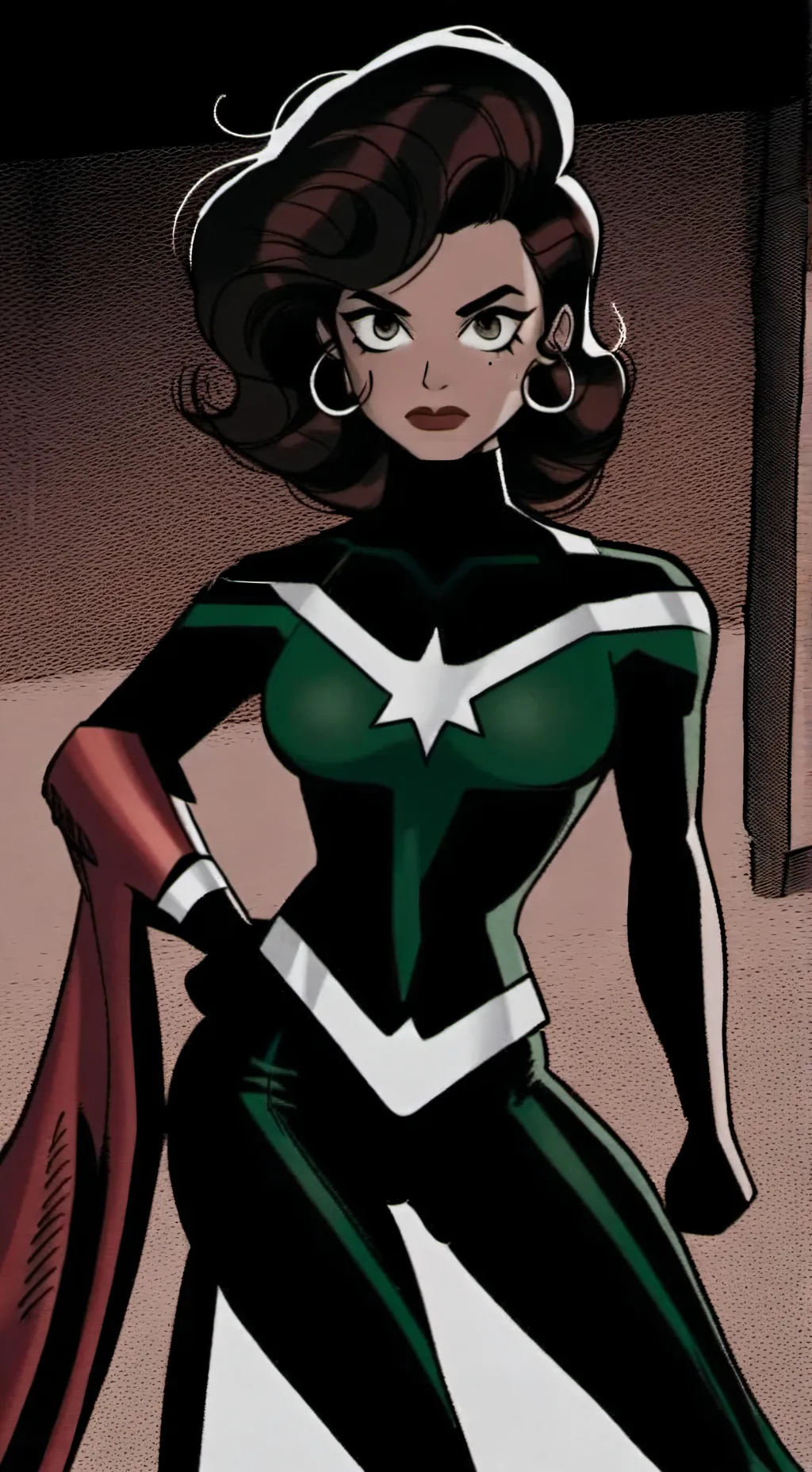 ai character: Selena ￼ background