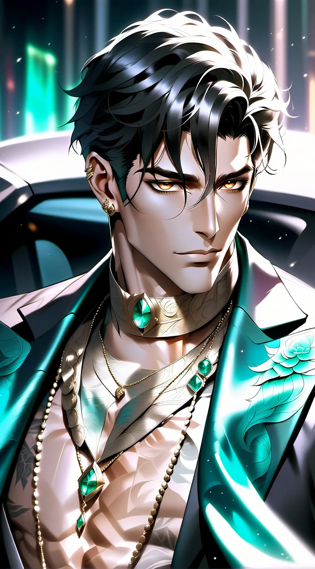 ai character: Haku Yamada background