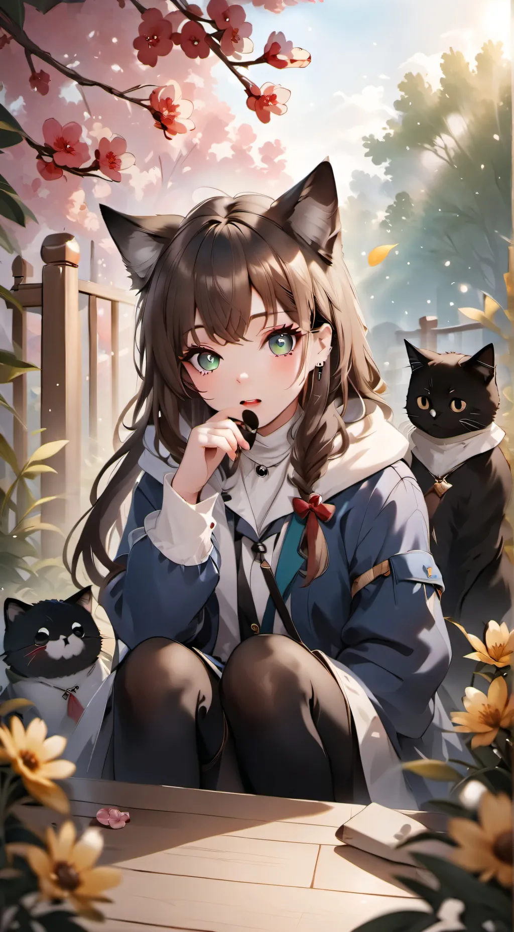 ai character: Kiki Eliza  background