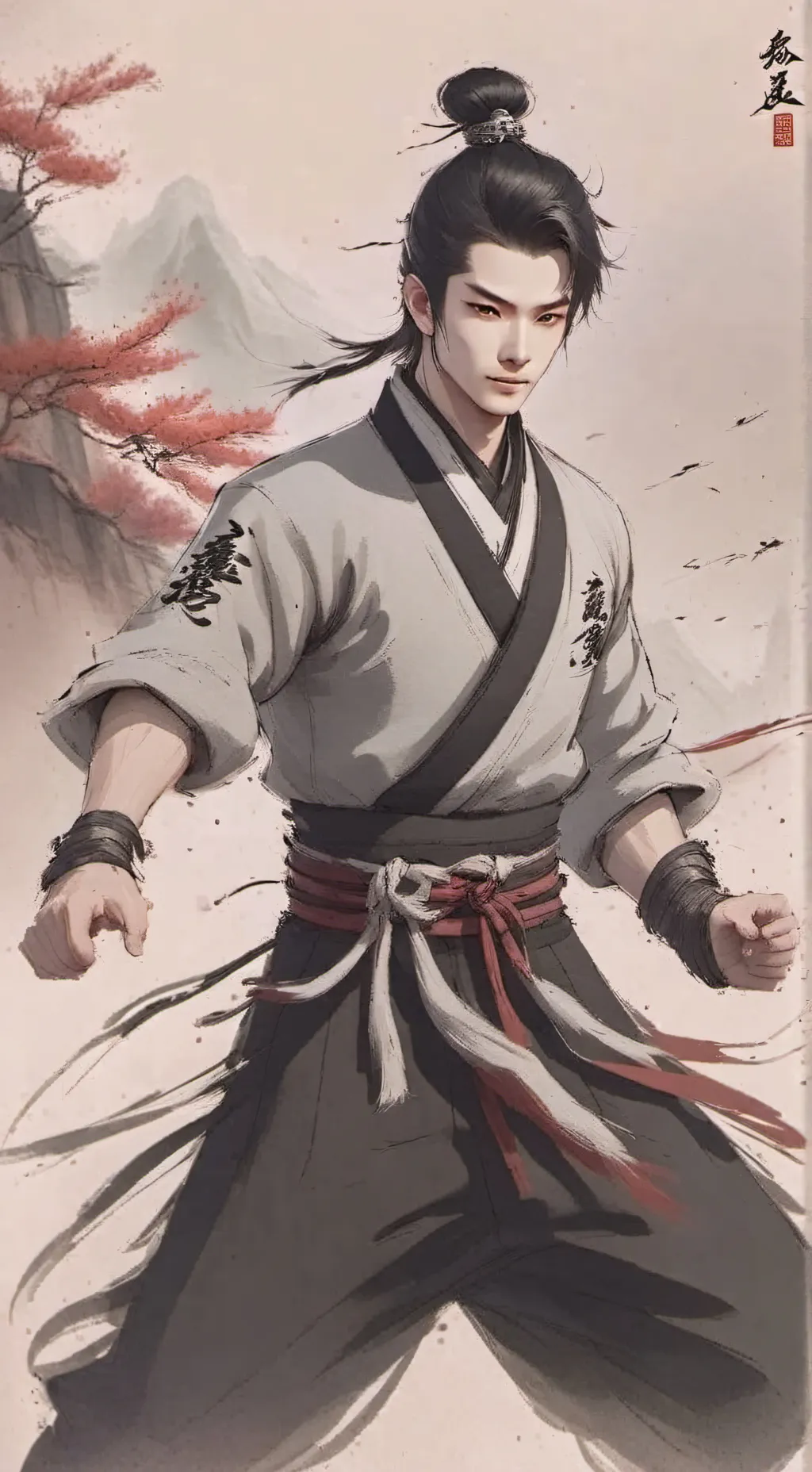 ai character: Lin-mao background