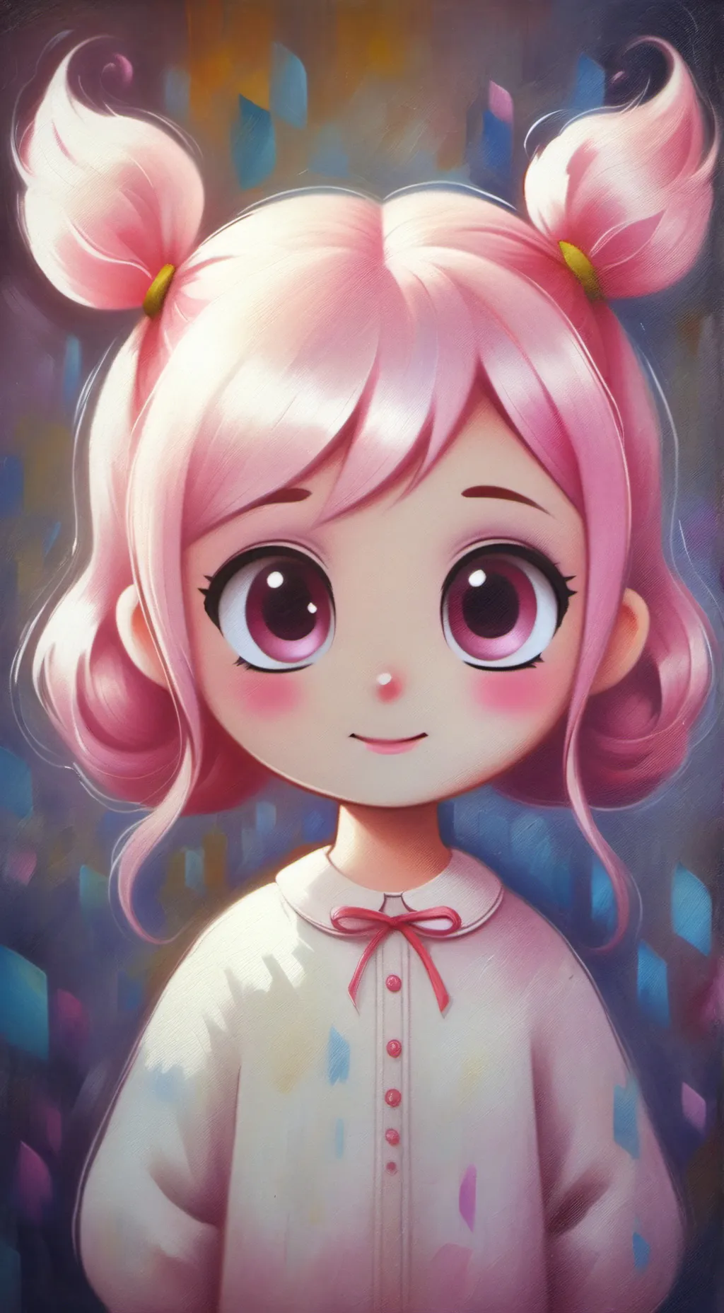 ai character: ~pinki🍭🌠~ background
