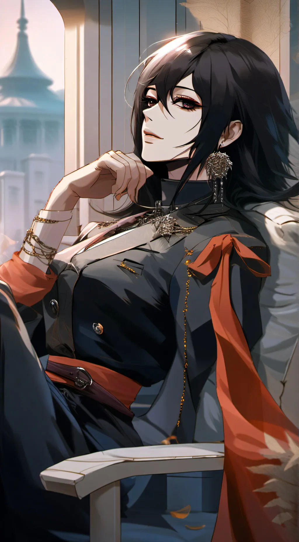 ai character: alicia💖 background