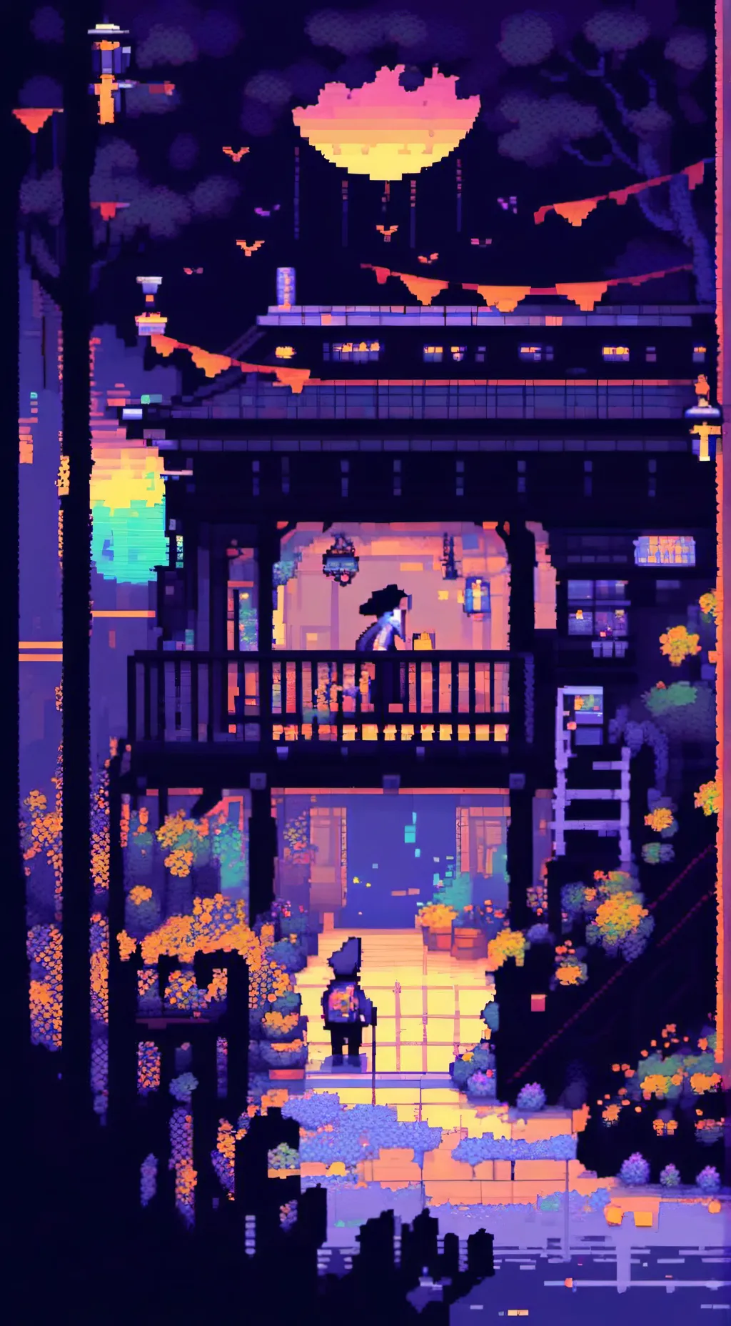 ai character: laboratório  background