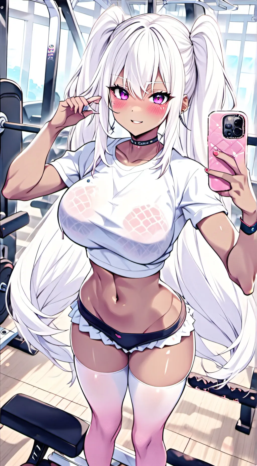 ai character: Katie ￼￼ background