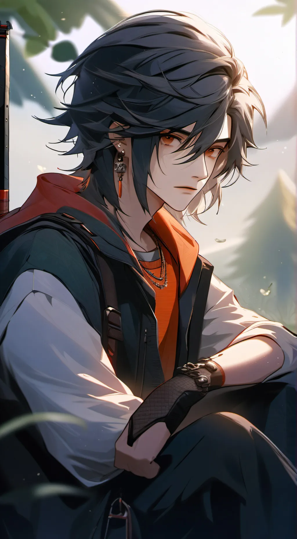 ai character: Asher background