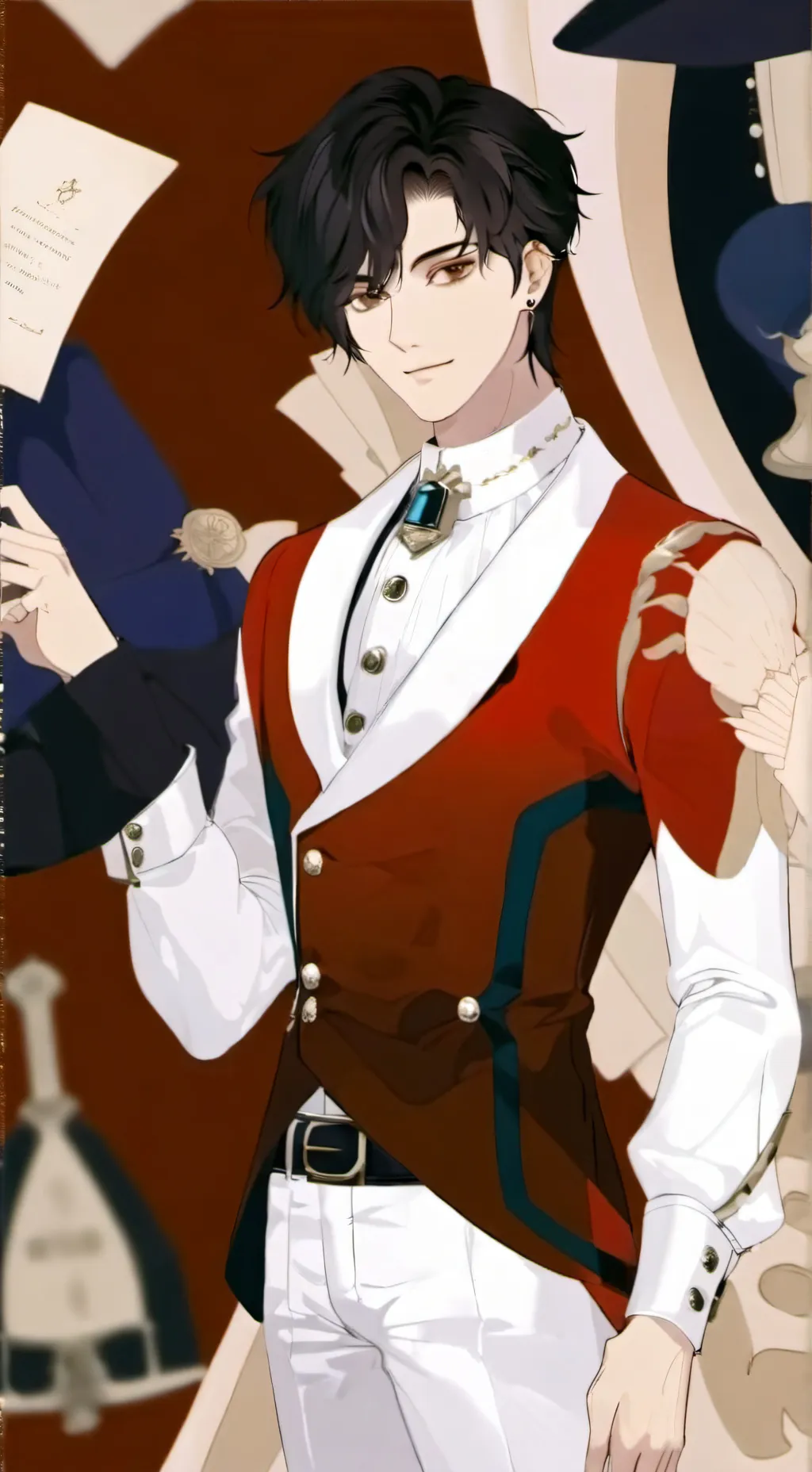 ai character: 💖💖Axel💖💖 background