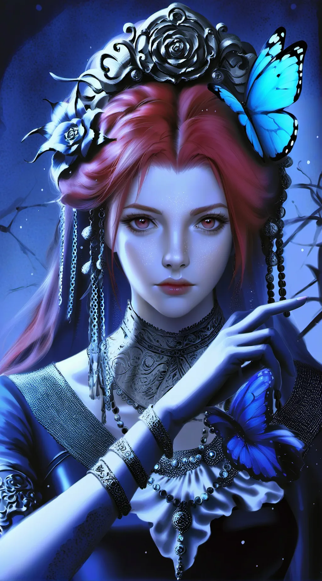 ai character: Lucifer hh background