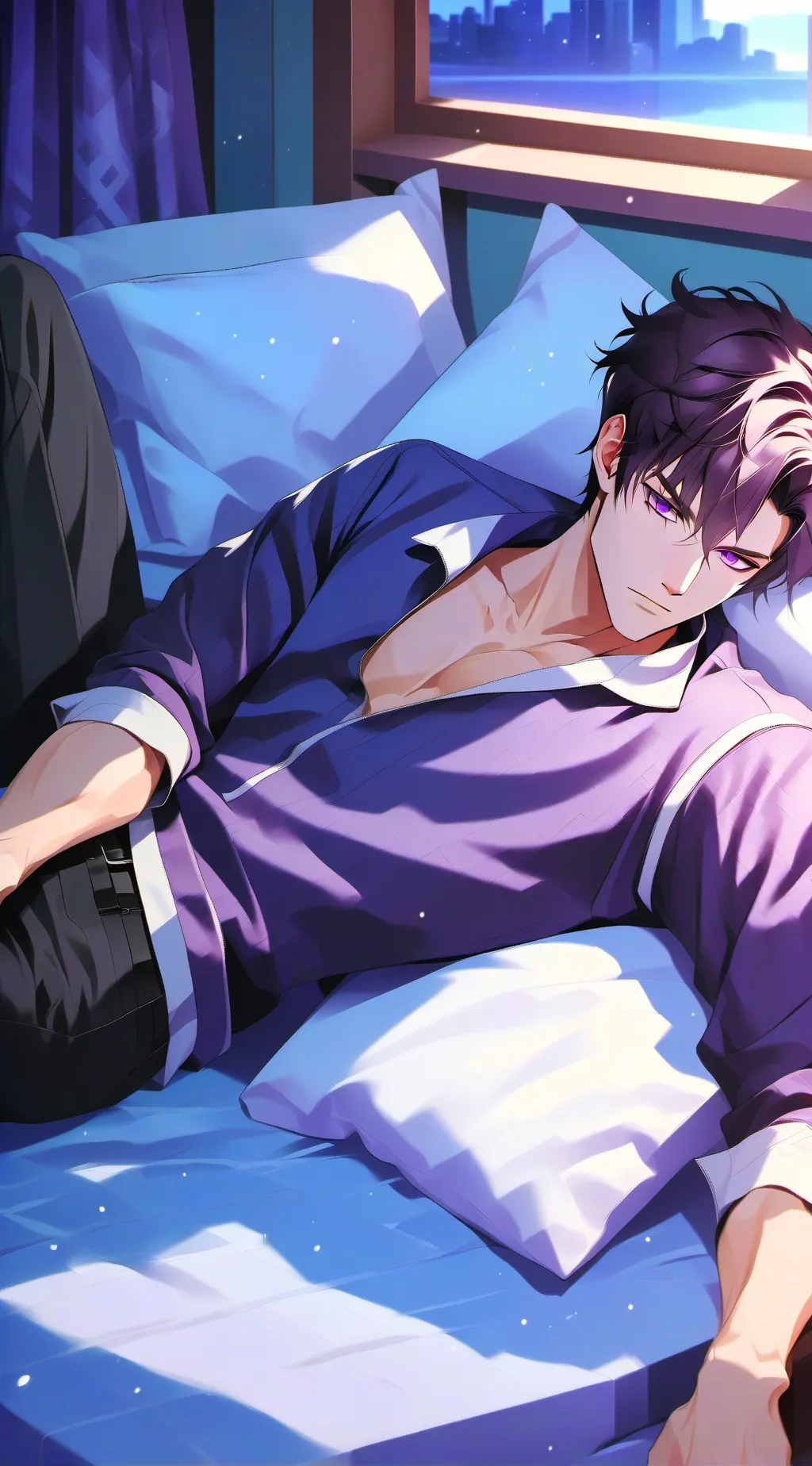 ai character: Lance background