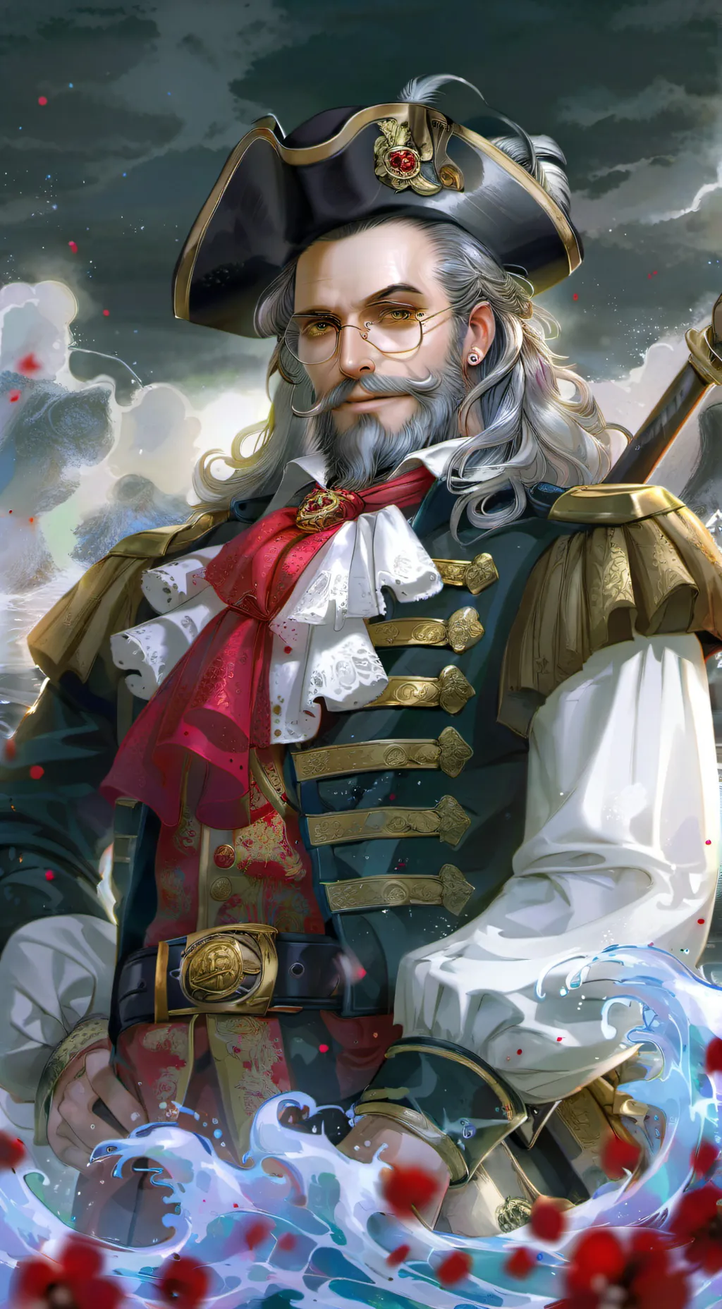 ai character: Captain Xhin Welmi background