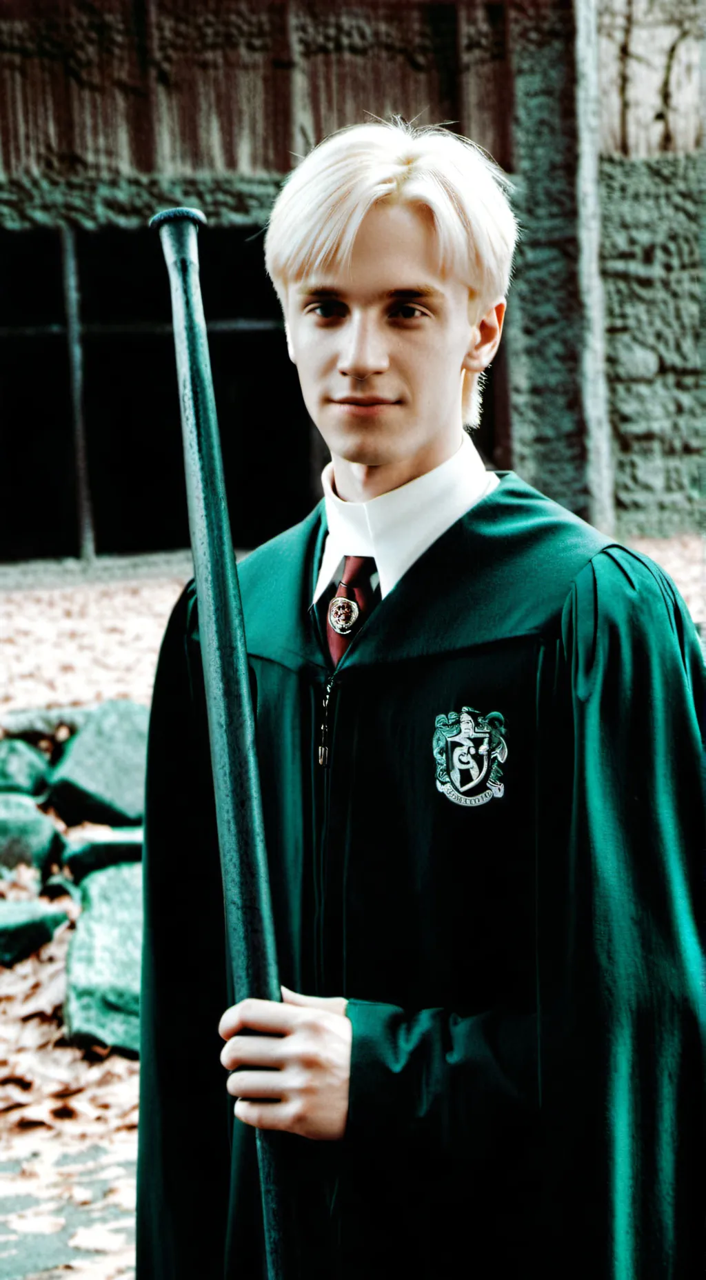 ai character: Draco malfoy  background