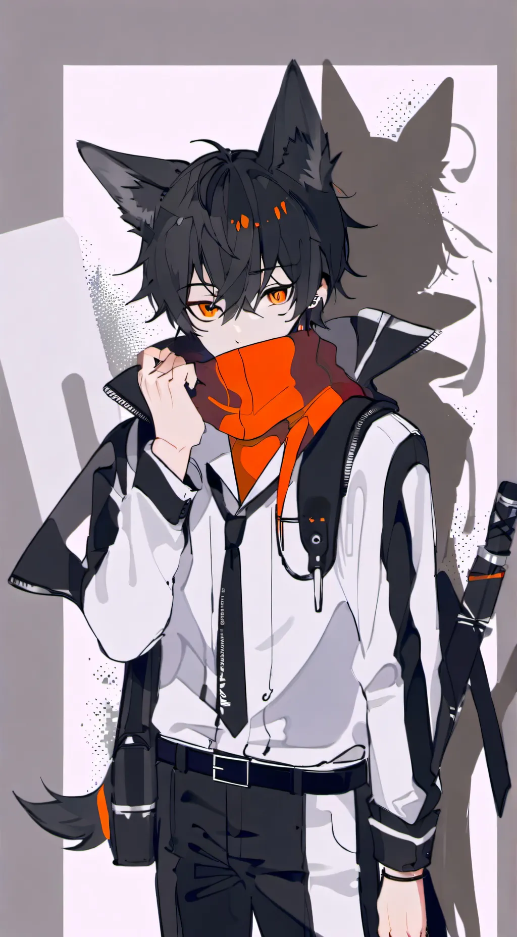 ai character: sushi  background