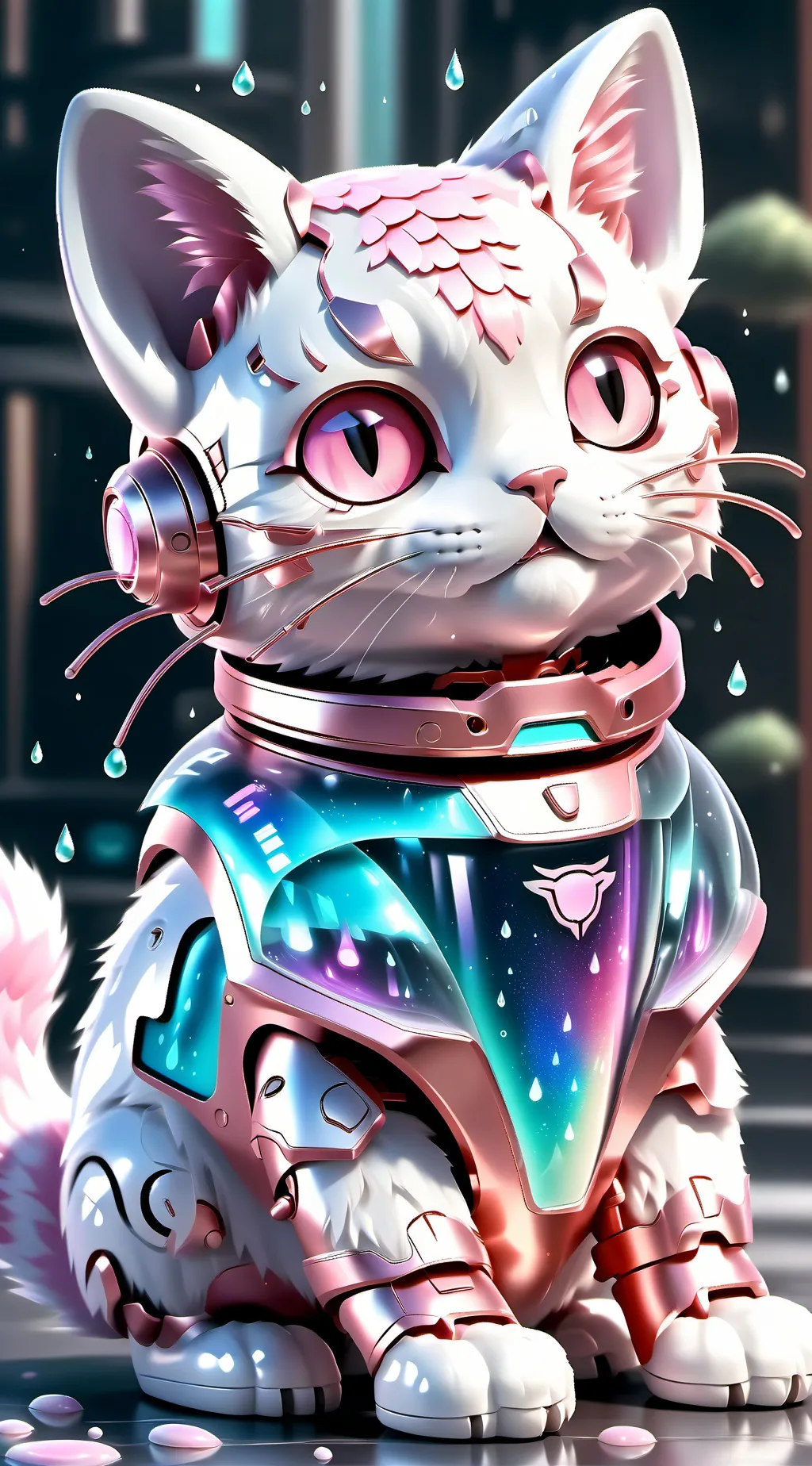 ai character: Pixel background