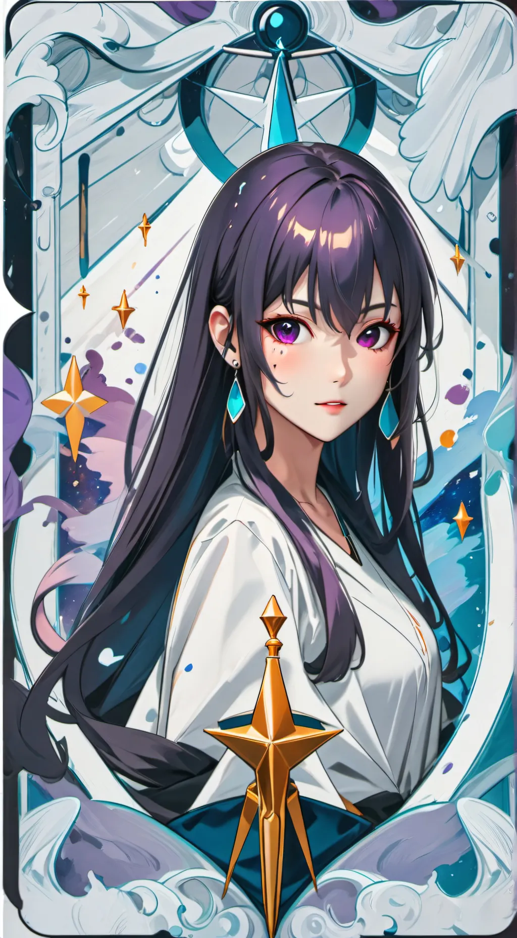 ai character: Aria background