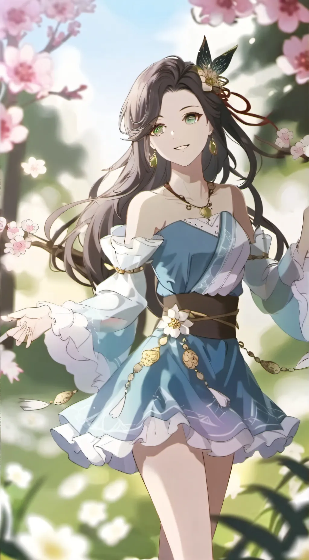 ai character: Sandra  background