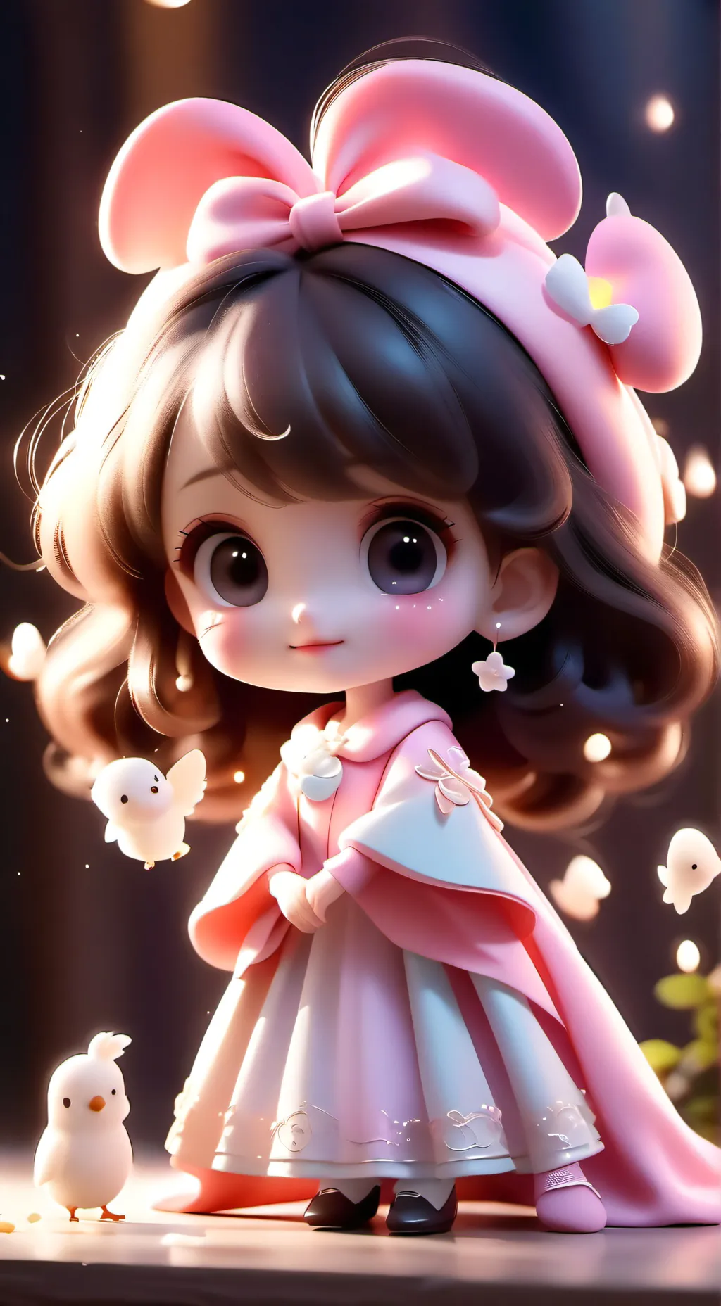 ai character: lily background