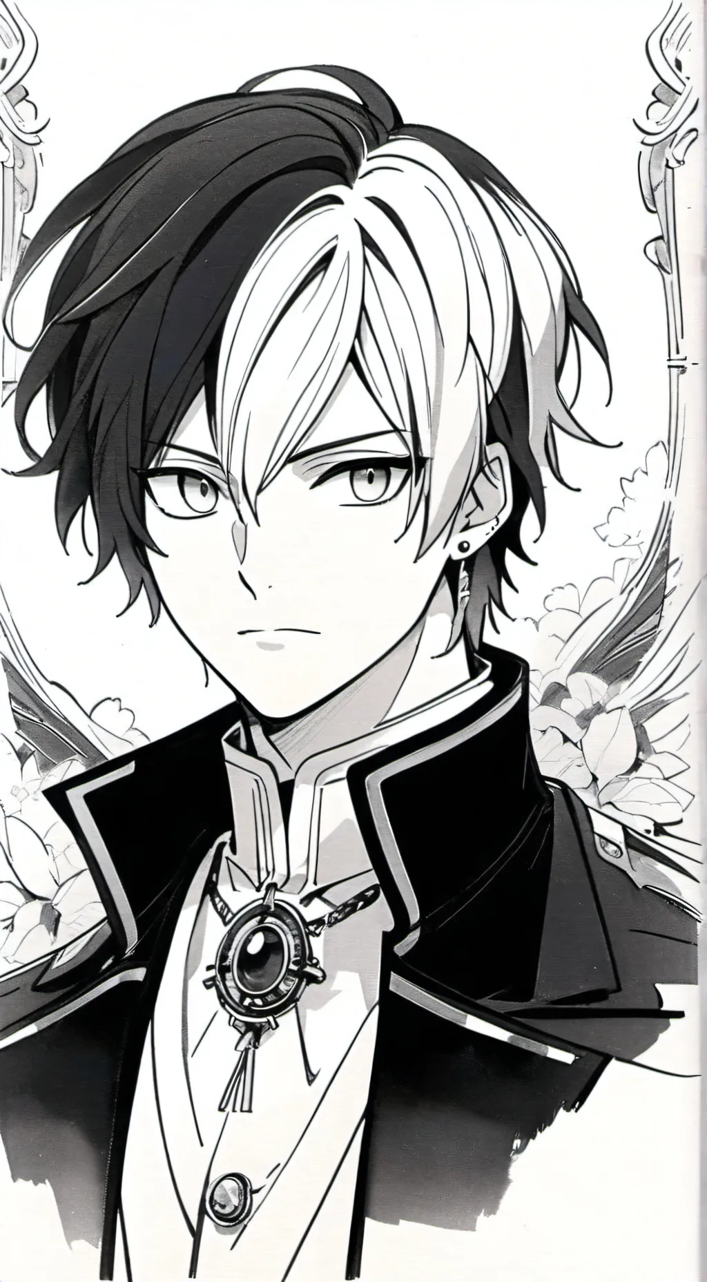 ai character: Hippolyte  background