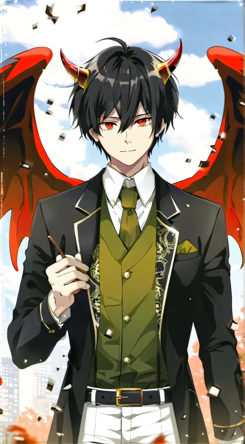 ai character: Ash background