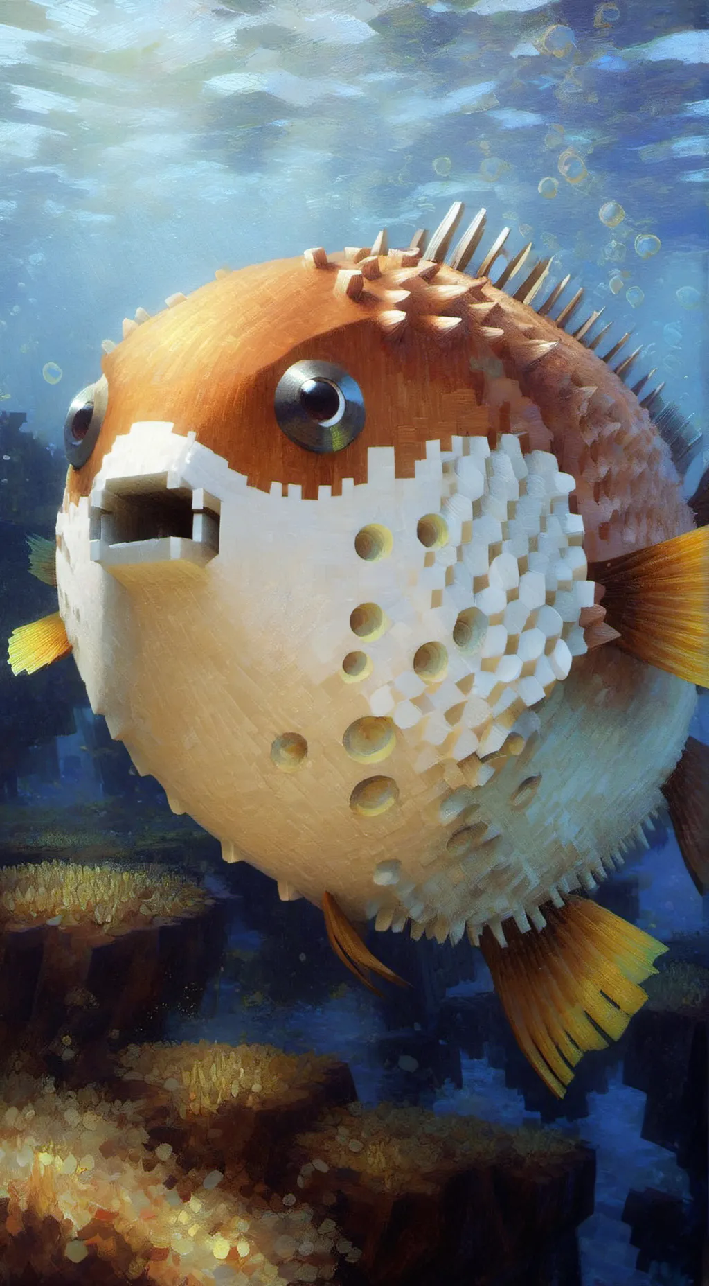 ai character: Puffgaming background