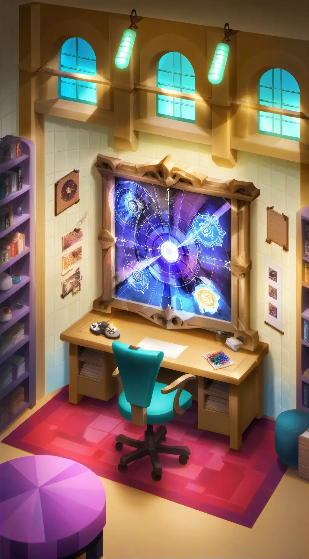 ai character: Sb react background