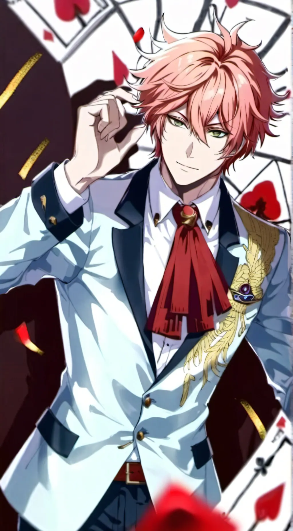 ai character: ghiun Chong  background