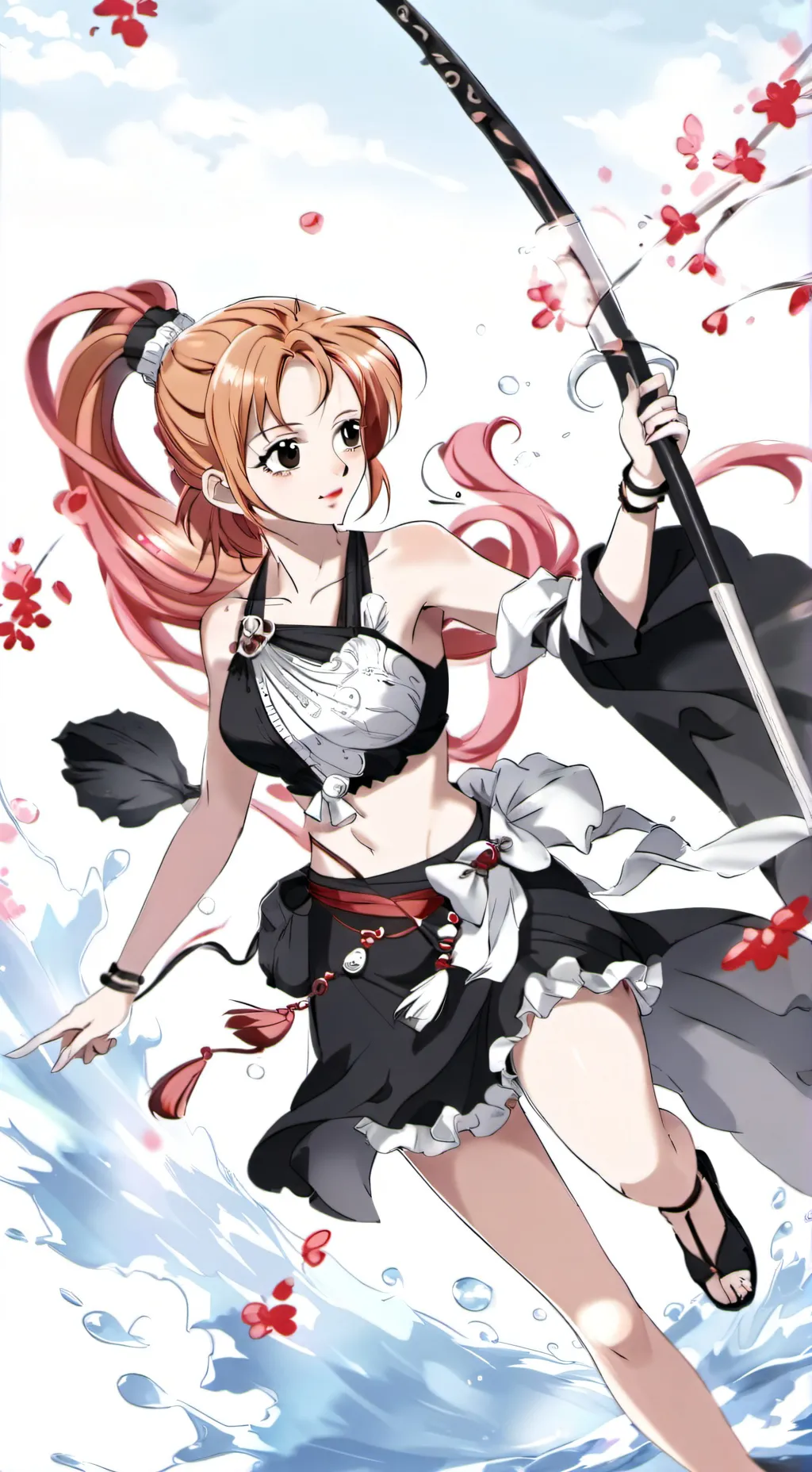 ai character: nami background