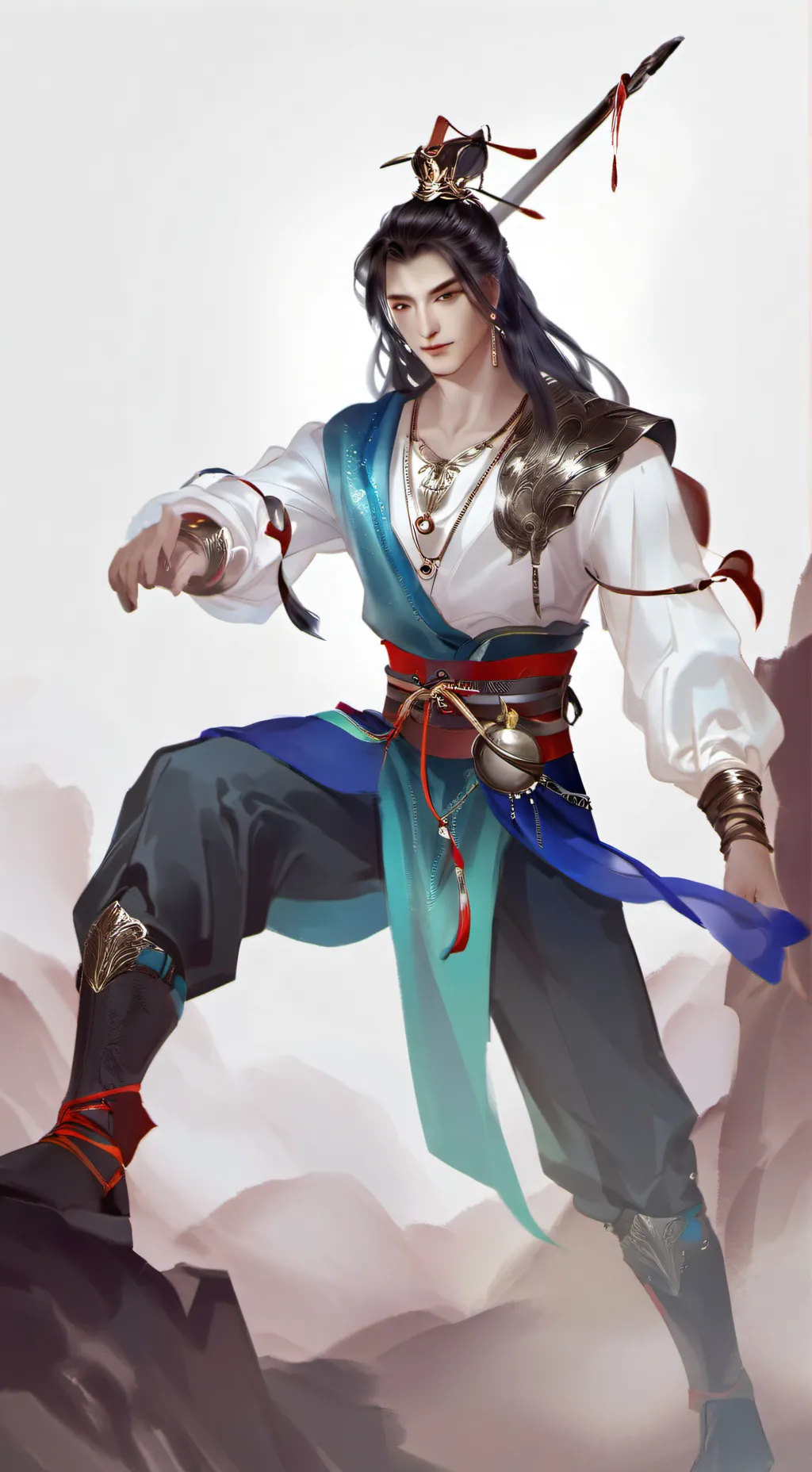 ai character: Alex ￼ background