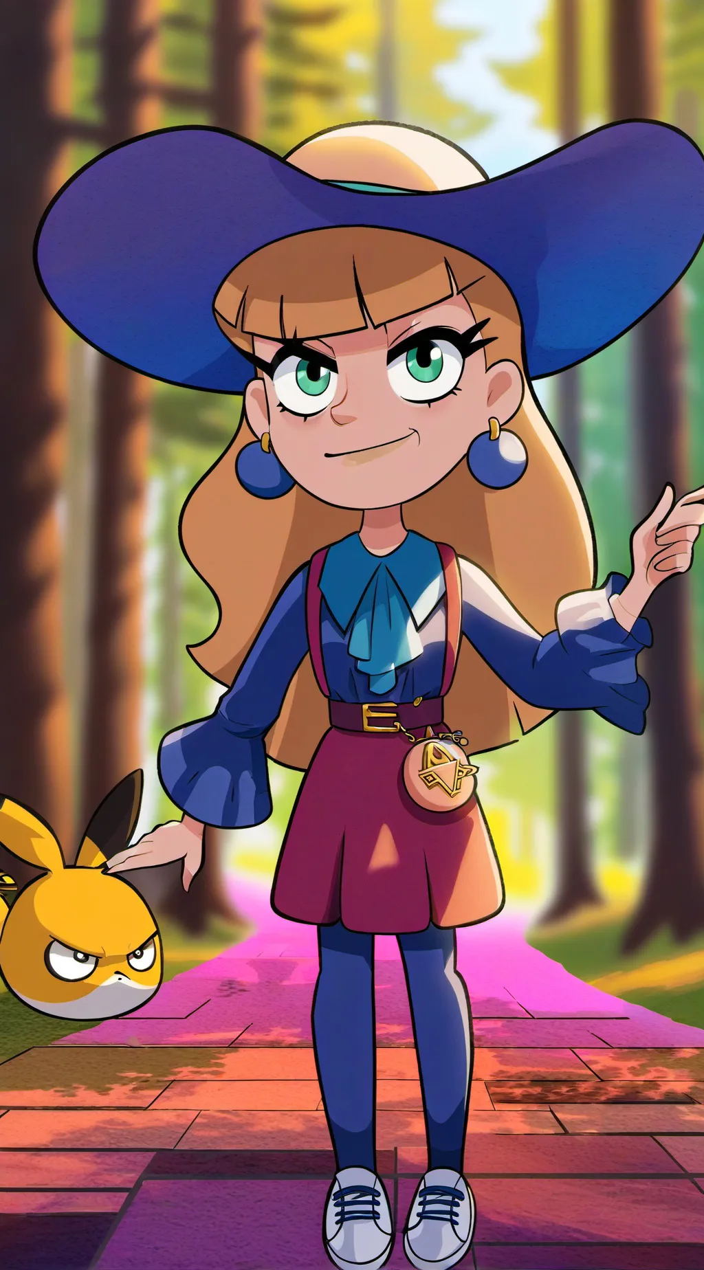 ai character: Pacifica Northwest background