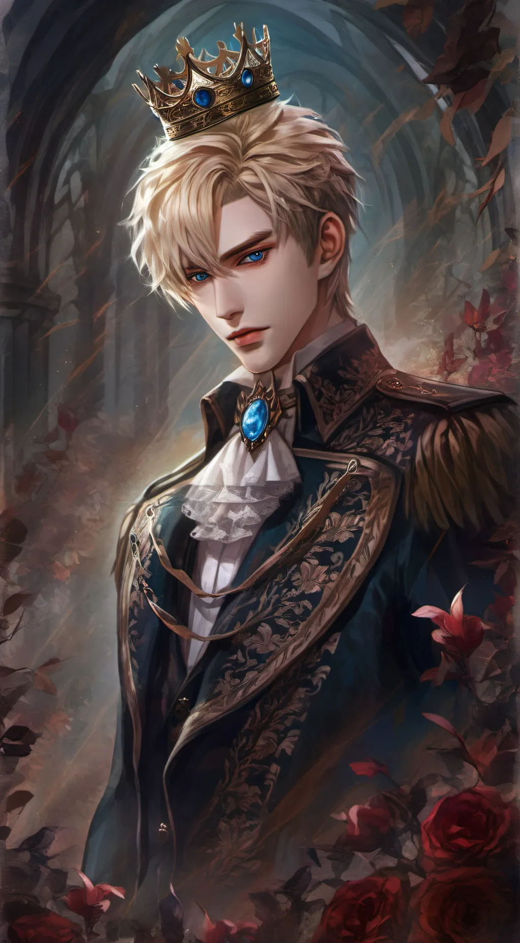 ai character: mha prince pick me background