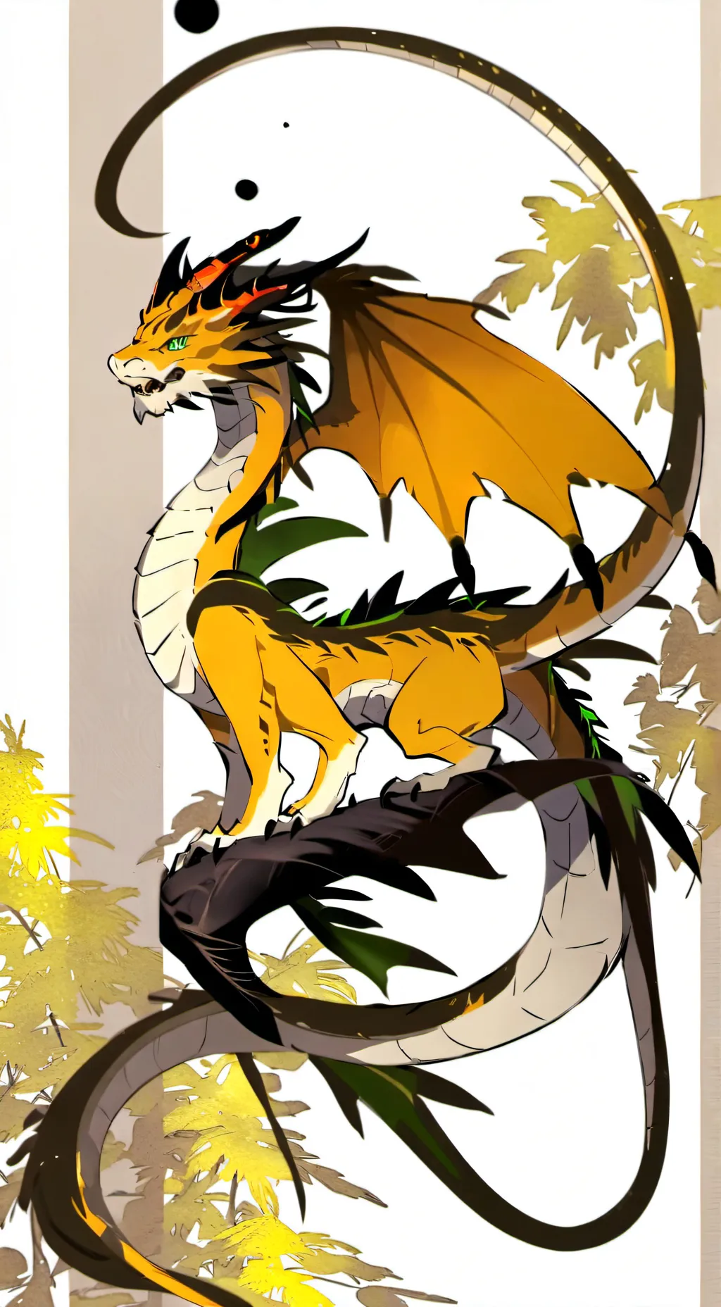 ai character: Grasshopper background