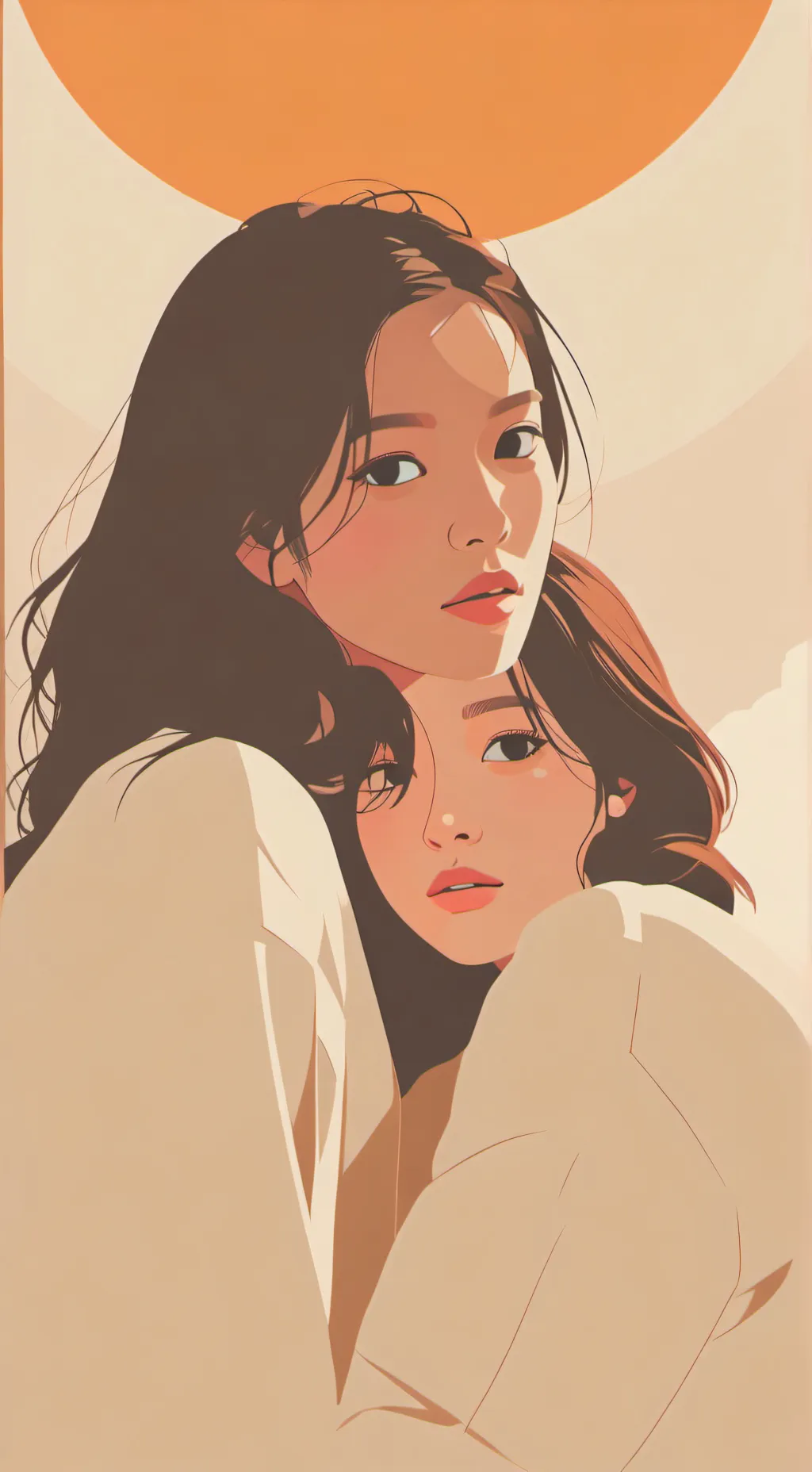 ai character: Michelle and piper background