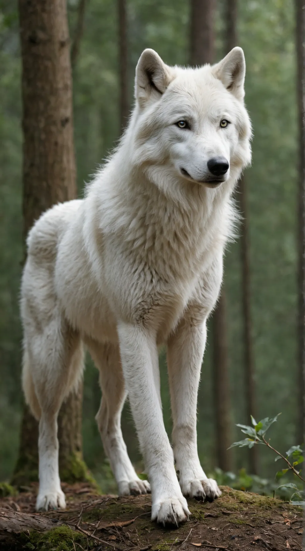 ai character: Peppermint (OC) background