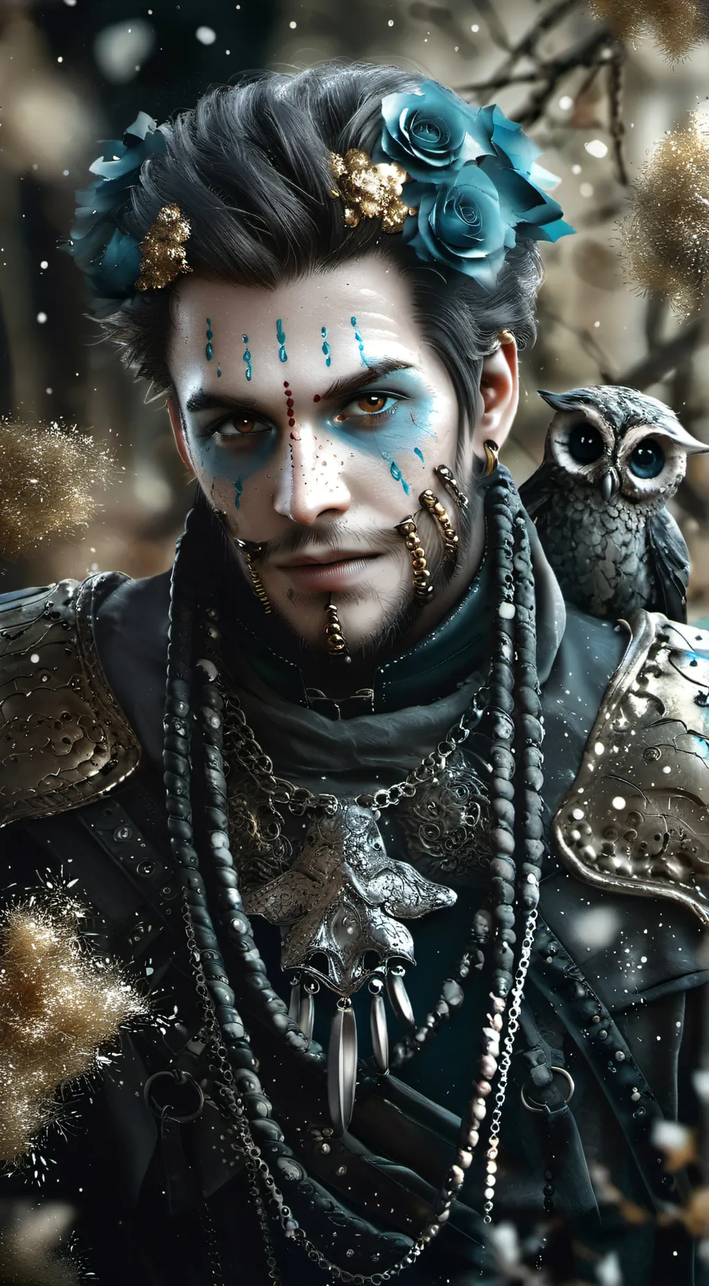 ai character: George  background