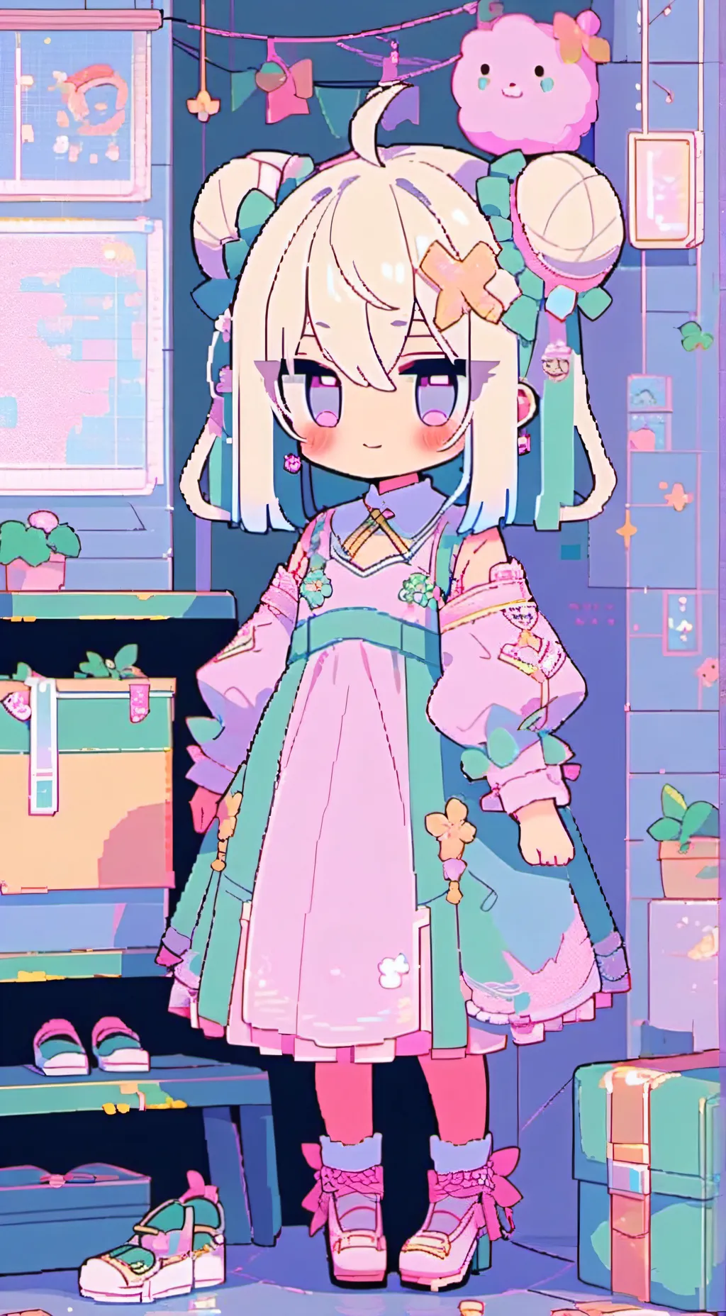 ai character: yumi background