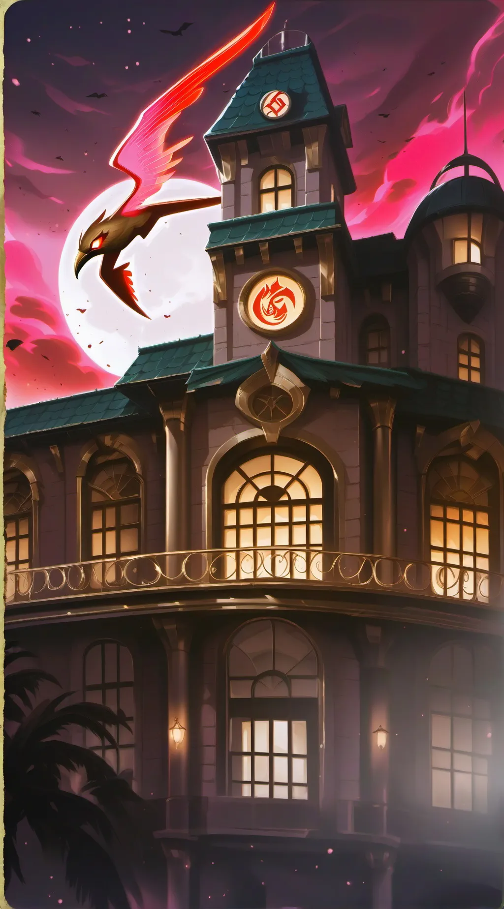 ai character: Hazbin hotel  background