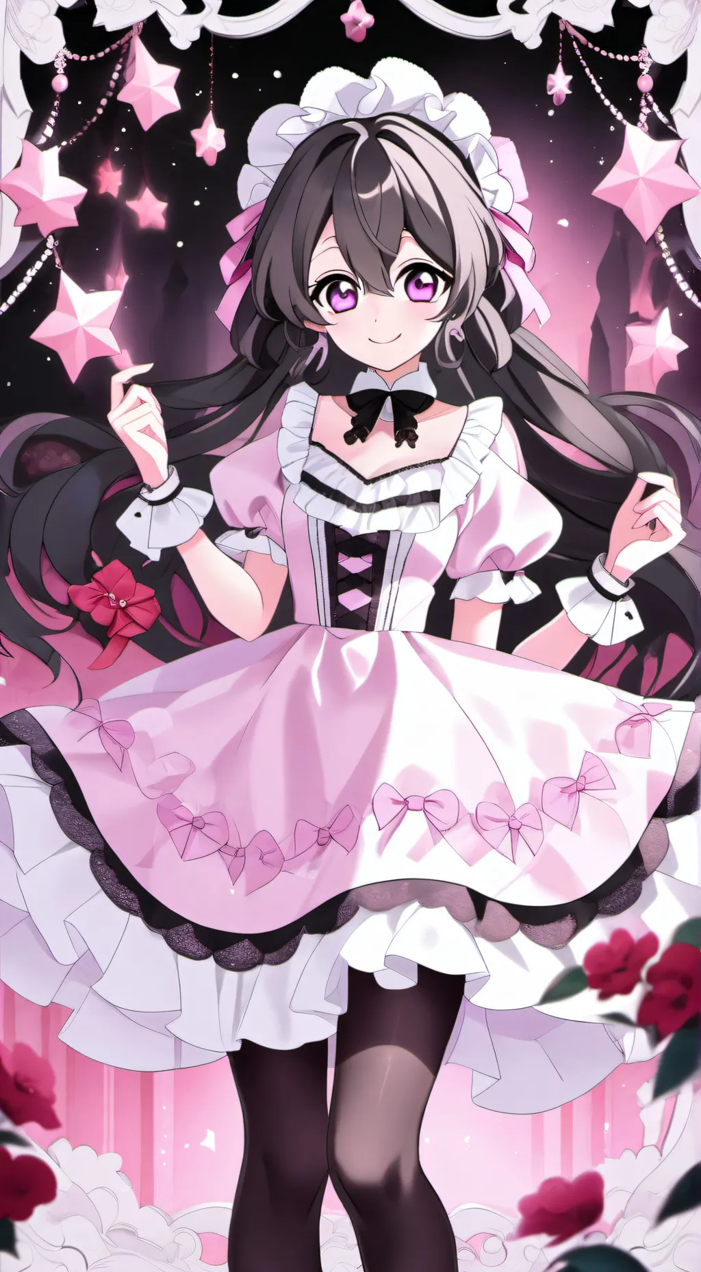 ai character: Luna background