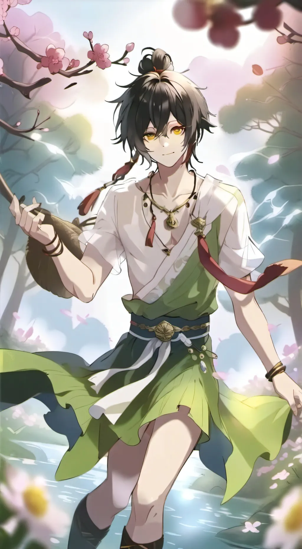 ai character: Dragon hybrid background