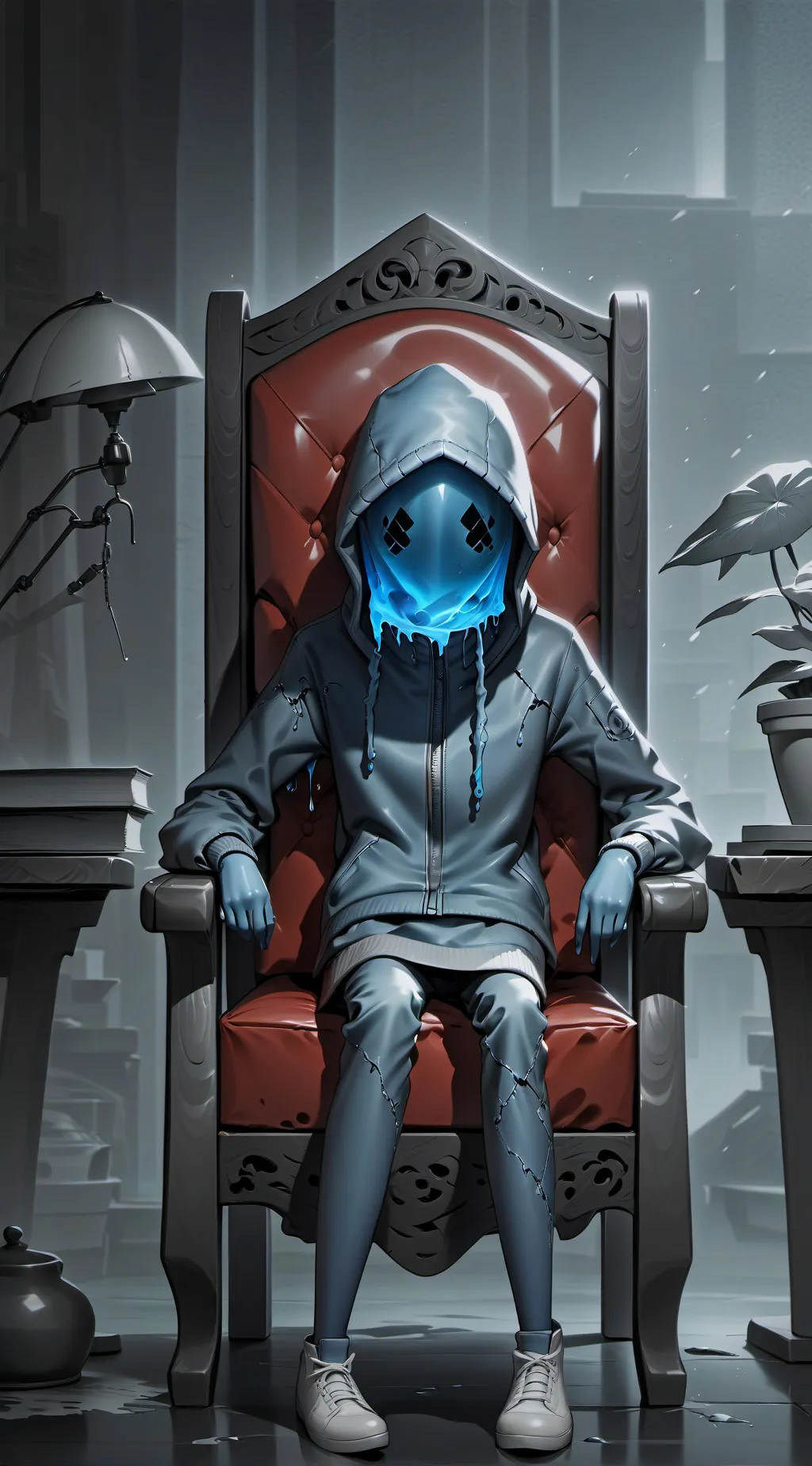 ai character: •|Arrow|• background